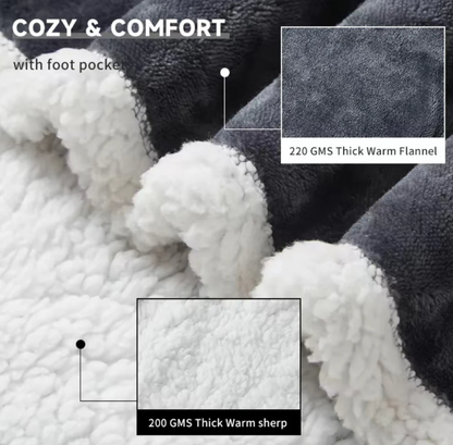 Wearable Electric Warming Blanket Shawl