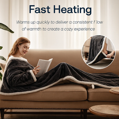 Wearable Electric Warming Blanket Shawl