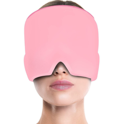Cooling Headache Relief Mask for Migraines and Tension